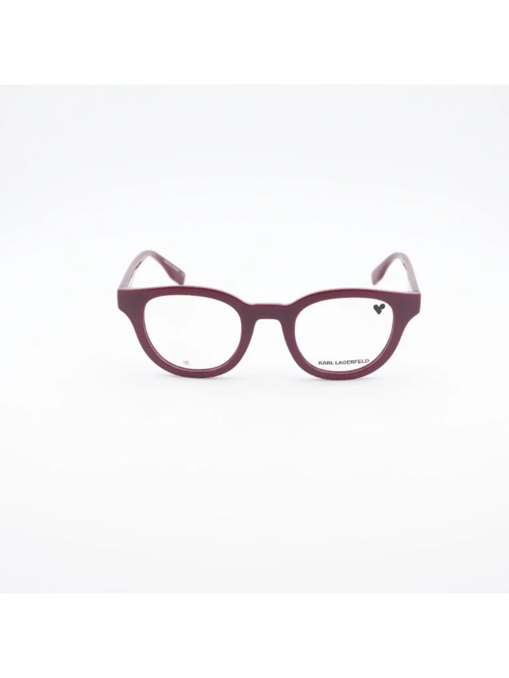Karl Lagerfeld KL6177 601 Eyeglasses Burgundy 47mm Round Frame